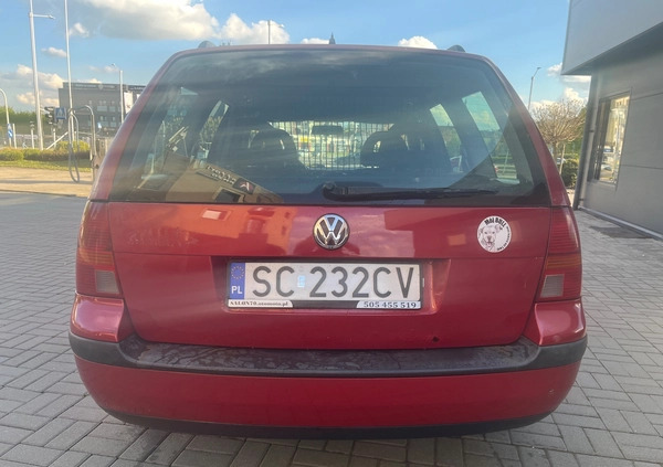 Volkswagen Bora cena 3250 przebieg: 246000, rok produkcji 2000 z Częstochowa małe 301